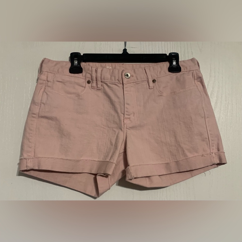 Madewell Light Pink Jean Shorts
